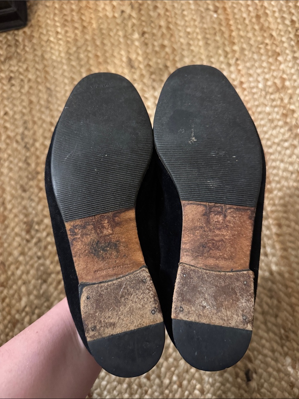 Stubbs & Wootton 6.5 Black Velvet Stirrup Equestrian Loafers Womens - Picture 3 of 10